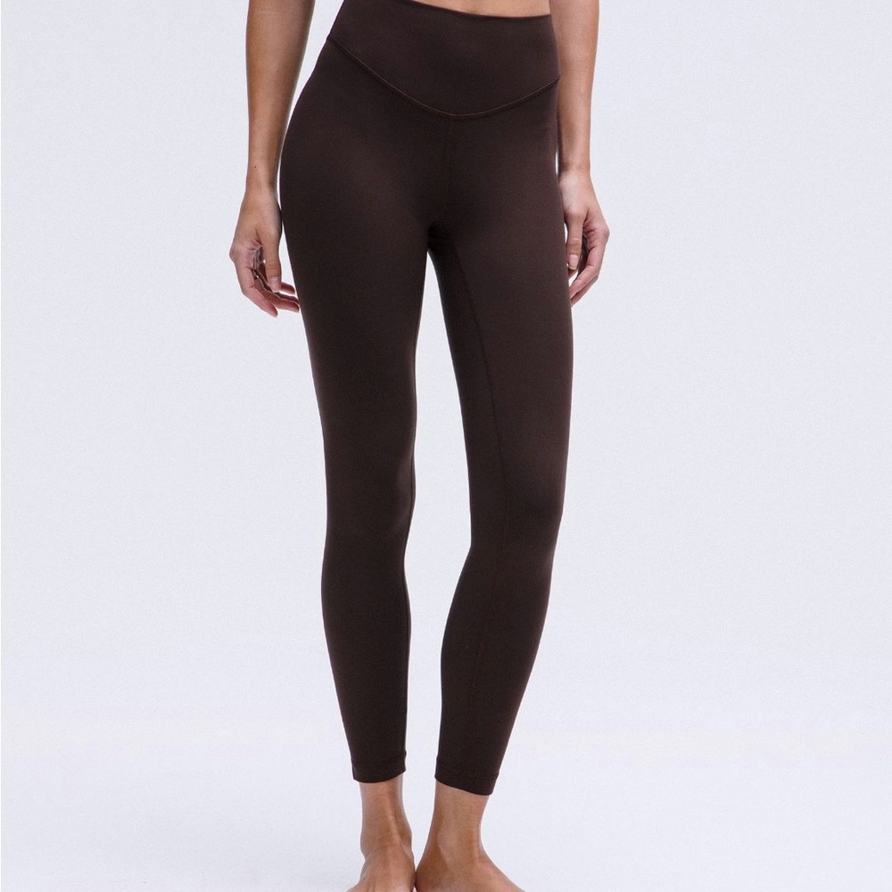Wunder Under Nulu High Rise Tight 25” size 2 Espresso
